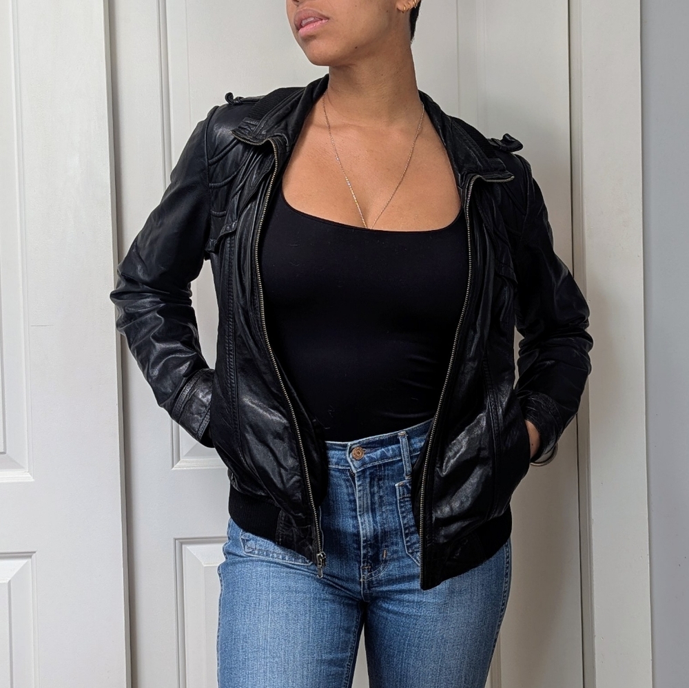 Guess Leather Jacket